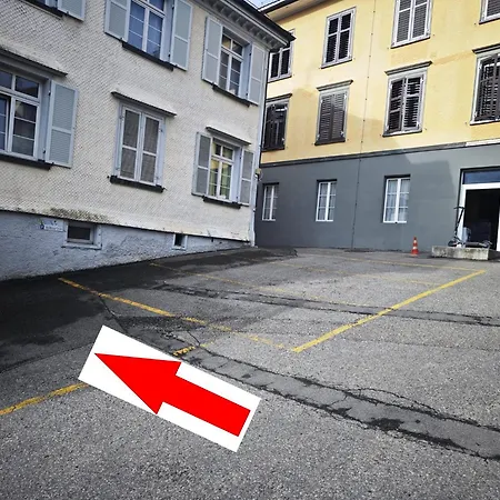 Rustico - Simple -- Olma Messen & Autobahn 1 Min, Hsg 6 Min, Spital 7min, Guenstige Parkplaetze *